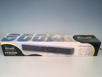NEW MUTEKI STR200 BLUETOOTH or wired all in 1 soundbar