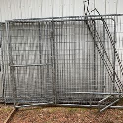 8’x8’x6’ Outdoor Dog Run Modular Kennel