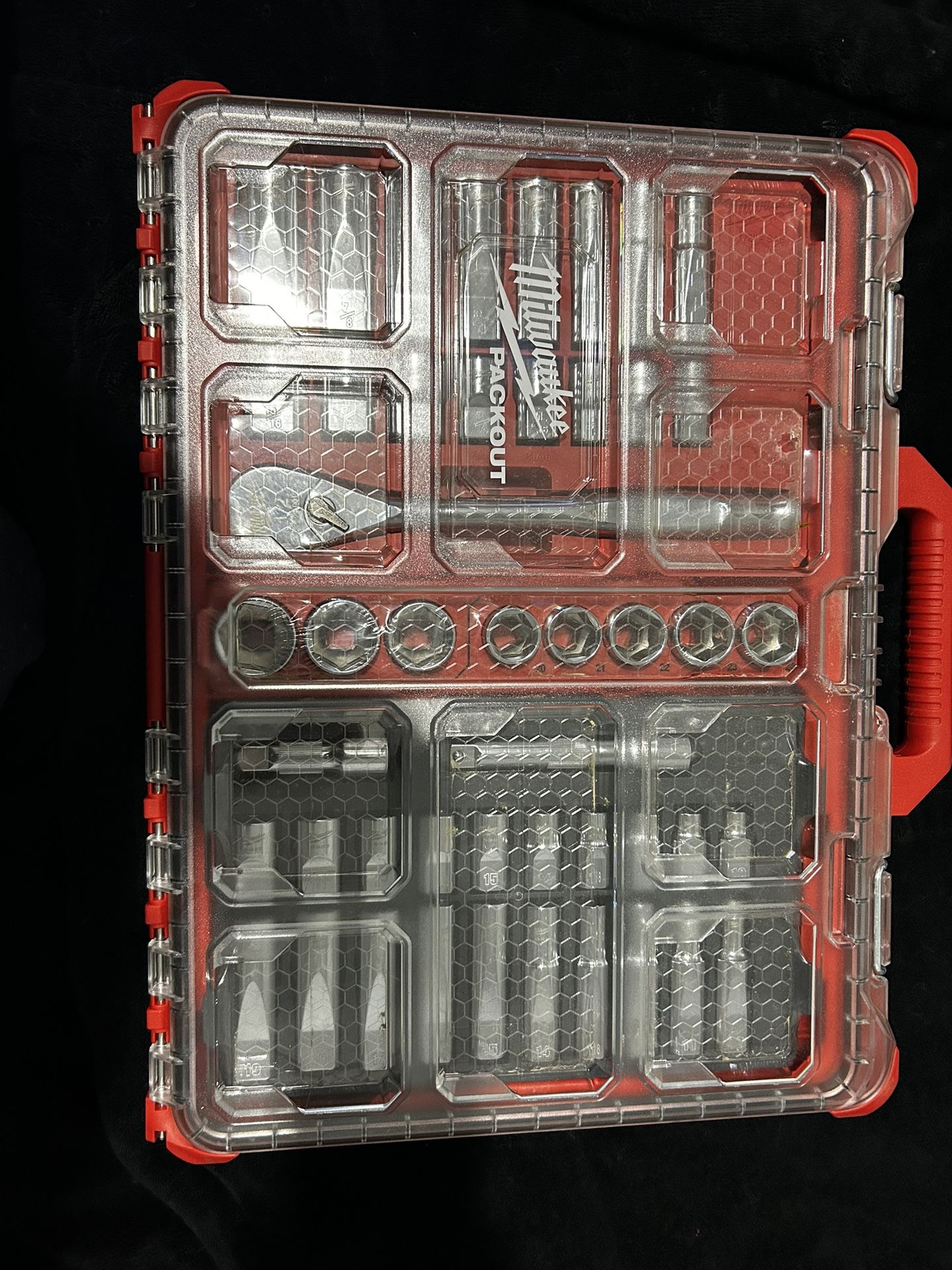 milwaukee pack out ratchet set