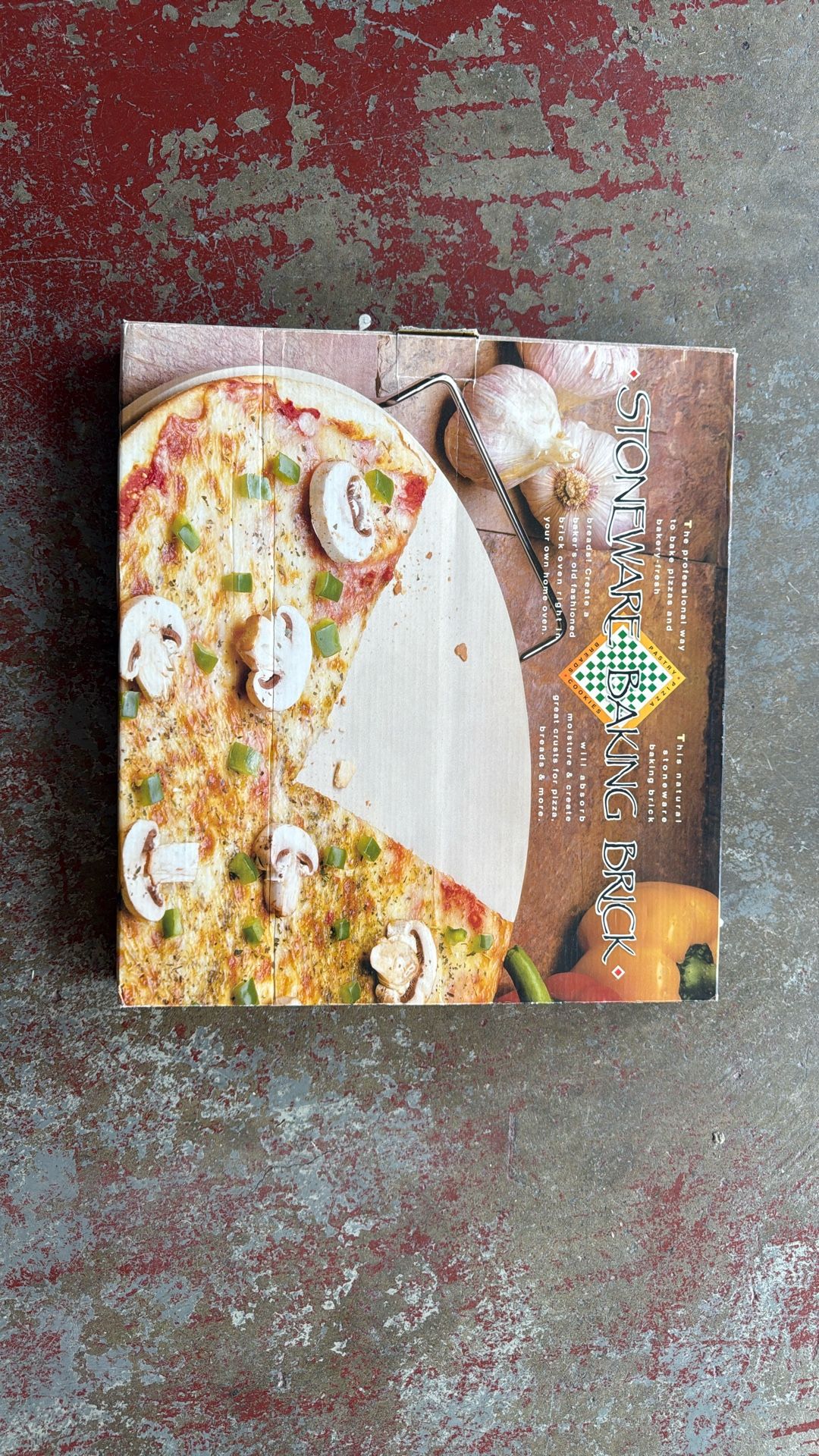 Stoneware Baking Brick Pizza