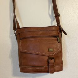 B.O.C Brown Vegan Leather Purse