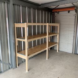 STORAGE SHELVES! WE DELIVER!