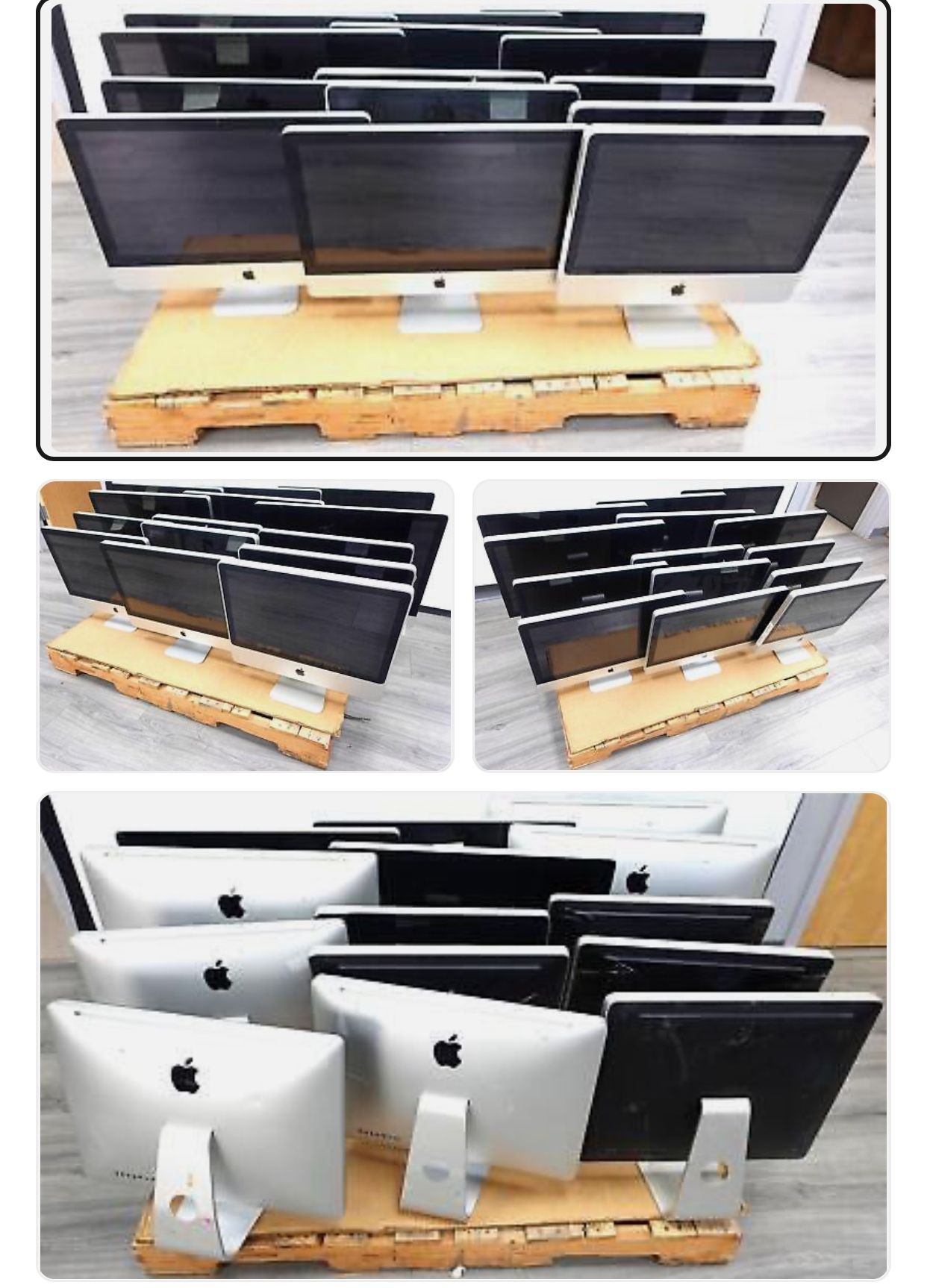 Selling Bulk Lot of Older iMacs (20” to 27”) – Some Working, Some for Parts – DMV Area