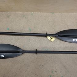 Lightweight 4‑Piece Floating Aluminum Kayak Paddle w/ PP Blades