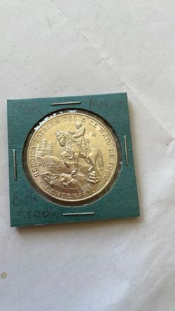 1962 Medalla de Batalla del 5 de Mayo