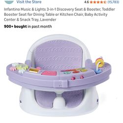 Infantino music and lights booster seat