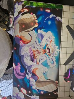 One piece mouse pad