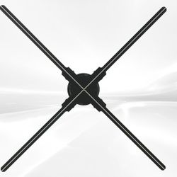 25 inches 3d Projection Rotary Screen Screenless Display Adverti