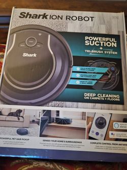 SHARK ION ROBOT VACUUM CLEANER R76 WI-FI - BRAND NEW