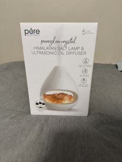 Pure - Himalayan Salt Lamp & Essential Oil Diffuser