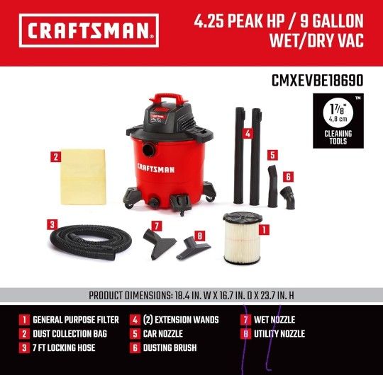 Craftsman Wet Dry Shop Vac