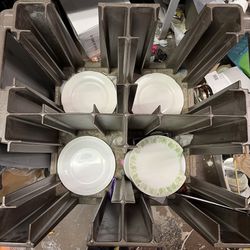Restaurant Kitchen Plate Cart 