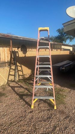 8ft double side ladder