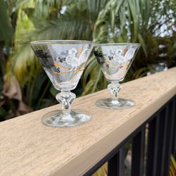 Vintage Libby Weathervane Glasses 