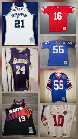 Mitchell and ness Authetic jersey collection large