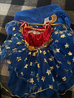 Wonder Woman Girls Costume Dress