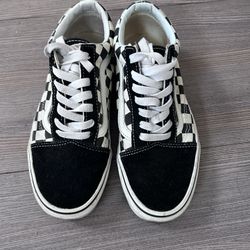 Checkered Vans Size 5 Men’s 6.5 Women’s
