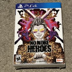 No More Heroes 3 - Day 1 Edition - Playstation 4 PS4 - New Sealed