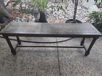 71" Herringbone Wood Console - Sofa Table - Project Piece