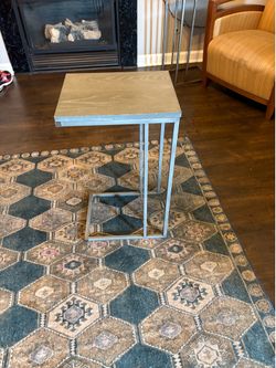 Grey end table