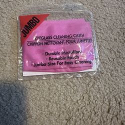 Eyeglass Cleaning Cloth