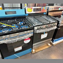 Brand New LG & Samsung Electric Gas Stoves $499 And Up For Sale near you!