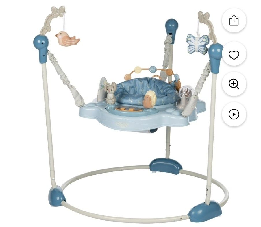 Cosco Kids Twirl-and-Bounce Activity Center, Forest Friends