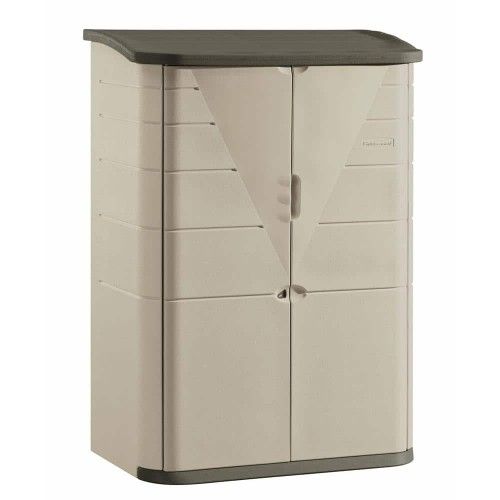 Rubbermaid Vertical Shed Disassembled