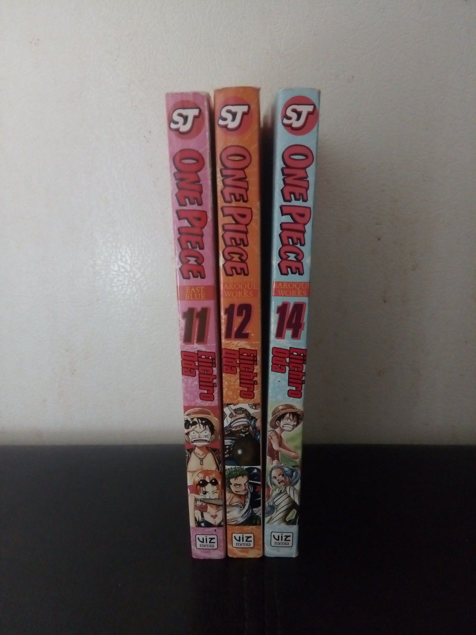 Onepiece vol.11,12,14 ShonenJump manga