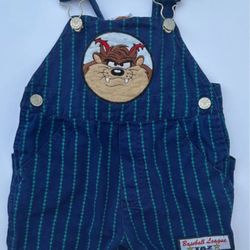 Vintage Taz Overalls