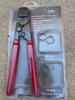 USED PEX CRIMPING TOOL