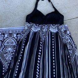 Long Maxi Halter Top