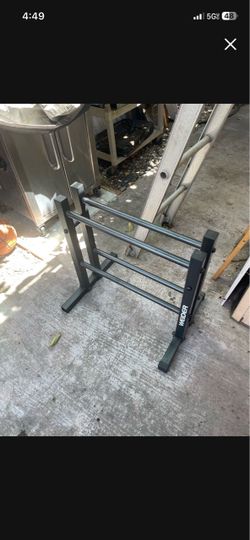 free weight rack