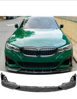 Front Lip Spoiler for BMW 3 Series G20 2019-2022 Sport Accessories | (for G20, 330i, 330e, M340i, M Sport Only), Nice Clean Look Mods, 3PC Front Split