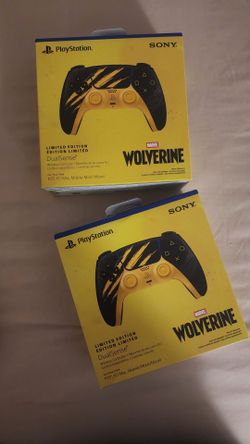 PS5 DualSense Marvel's Wolverine Limited Edition Controller (x2)