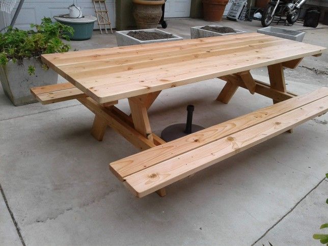Custom Build Picnic Tables.