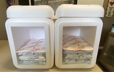 STYROFOAM ICE CHESTS & COLDPACKS