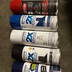 spray cans