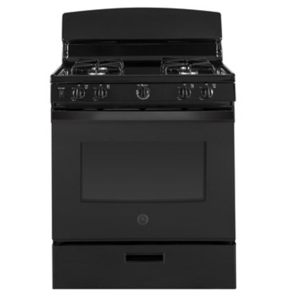 GE Gas Range 30” Black JGBS30DEKBB