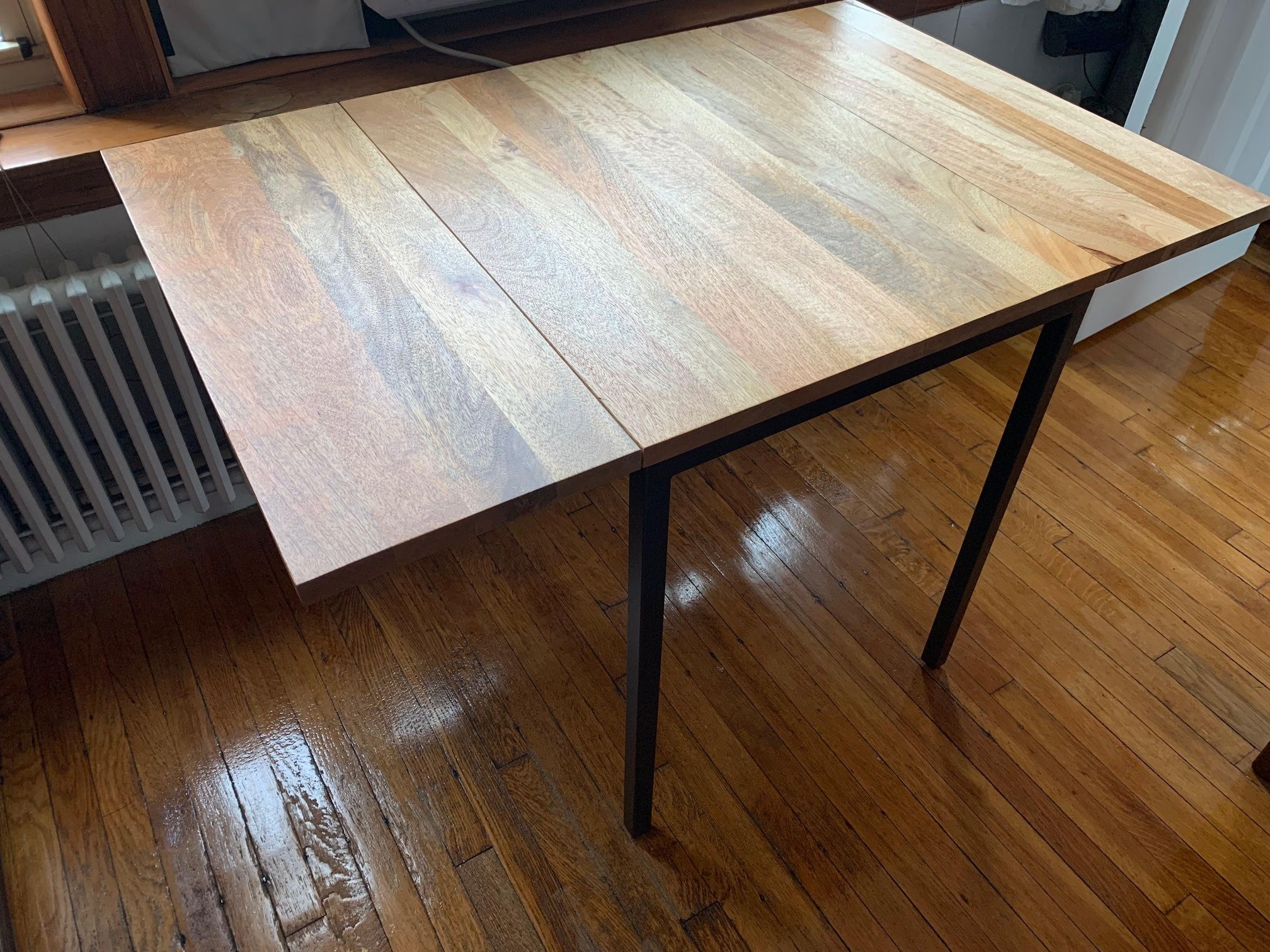 Expandable Wood Dining Table