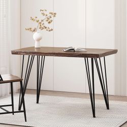 Table Desk *NEW in BOX* Live Edge By Christopher Knight Home | Remington Natural Finish Faux Firwood **OR BEST OFFER**
