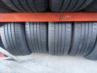4 used tires 235/60r18 Hankook 🤑free installation ‼️👌