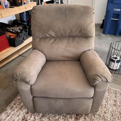 Taupe rocking Chair 