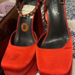 Tacones Plata Forma 