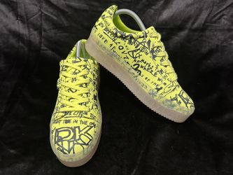  🟢 DKNY Leather Athletic Shoes