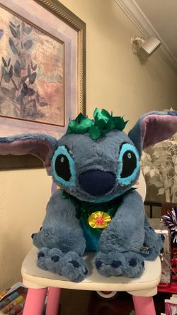 Stitch Hawaiian plush 12”