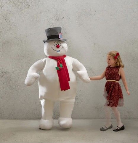 4 Ft Frosty The Snowman Animatronic Christmas Decorations