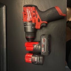 M12 Drill Driver with 4.0 and 2.0 battery