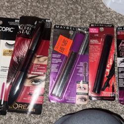 BRAND NEW Maybelline & L’Oréal Mascaras