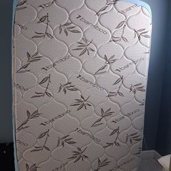 Colchon, Box Spring Y Base De Metal